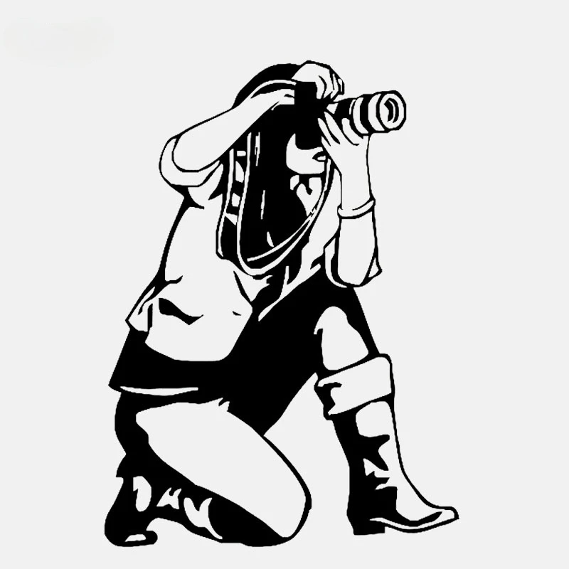 Beautiful Lady Camera Photographer Photo Vinyl Black/Silver Car Sticker KK15*11cm
Beautiful Lady Camera Photographer Photo Vinyl Black/Silver Car Sticker KK15*11cm