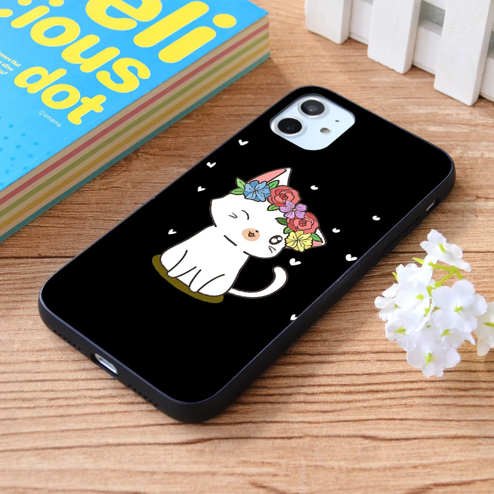 For iPhone Black cat with flowers Soft TPU border Apple iPhone Case
For iPhone Black cat with flowers Soft TPU border Apple iPhone Case
