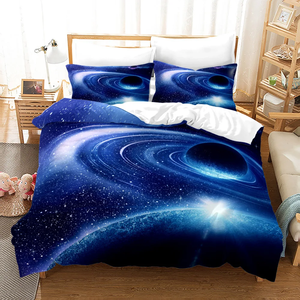 Universe Bedding Set Outer Space Starry Sky Queen King Double Size Duvet Cover Bed Linens Comfortable Quilt Cover Pillowcase
Universe Bedding Set Outer Space Starry Sky Queen King Double Size Duvet Cover Bed Linens Comfortable Quilt Cover Pillowcase