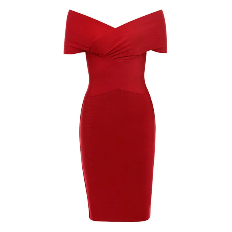 Free Shipping Summer black red green v neck short sleeve Buttock Night Club Bandage Knee Length Sexy Bandage Dress
Free Shipping Summer black red green v neck short sleeve Buttock Night Club Bandage Knee Length Sexy Bandage Dress
