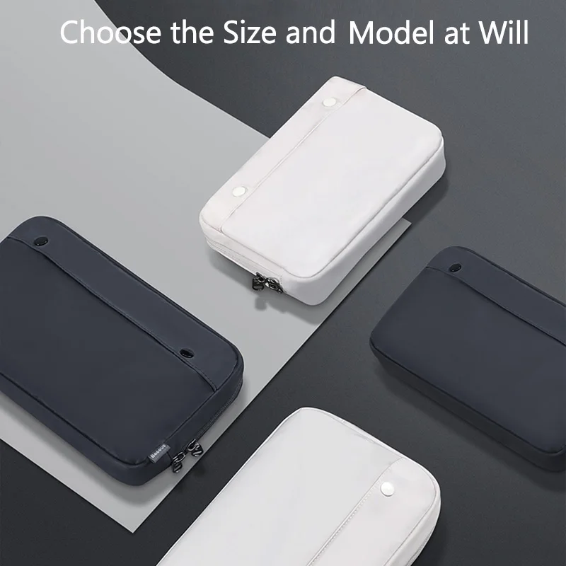 Baseus Portable Travel Accessories Storage Bag Electronic Gadgets Charger Cable Organizer Zip Bag Waterproof Makeup Cosmetic Bag
Baseus Portable Travel Accessories Storage Bag Electronic Gadgets Charger Cable Organizer Zip Bag Waterproof Makeup Cosmetic Bag