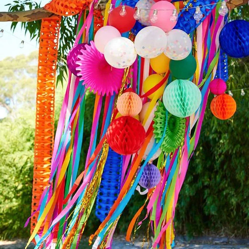 60 Rolls of Crepe Paper Ribbon Party Supplies Children Birthday Party Decoration Supplies Baby Shower Bride Shower
60 Rolls of Crepe Paper Ribbon Party Supplies Children Birthday Party Decoration Supplies Baby Shower Bride Shower