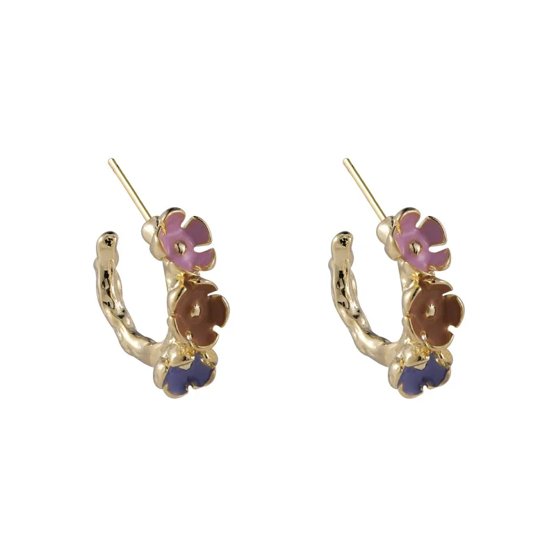 LOVOACC Vintage Fashion Candy Colors Enamel Hoop Earring for Women Girls Harajuku Flower C Shape Metallic Earring Jewelry
LOVOACC Vintage Fashion Candy Colors Enamel Hoop Earring for Women Girls Harajuku Flower C Shape Metallic Earring Jewelry