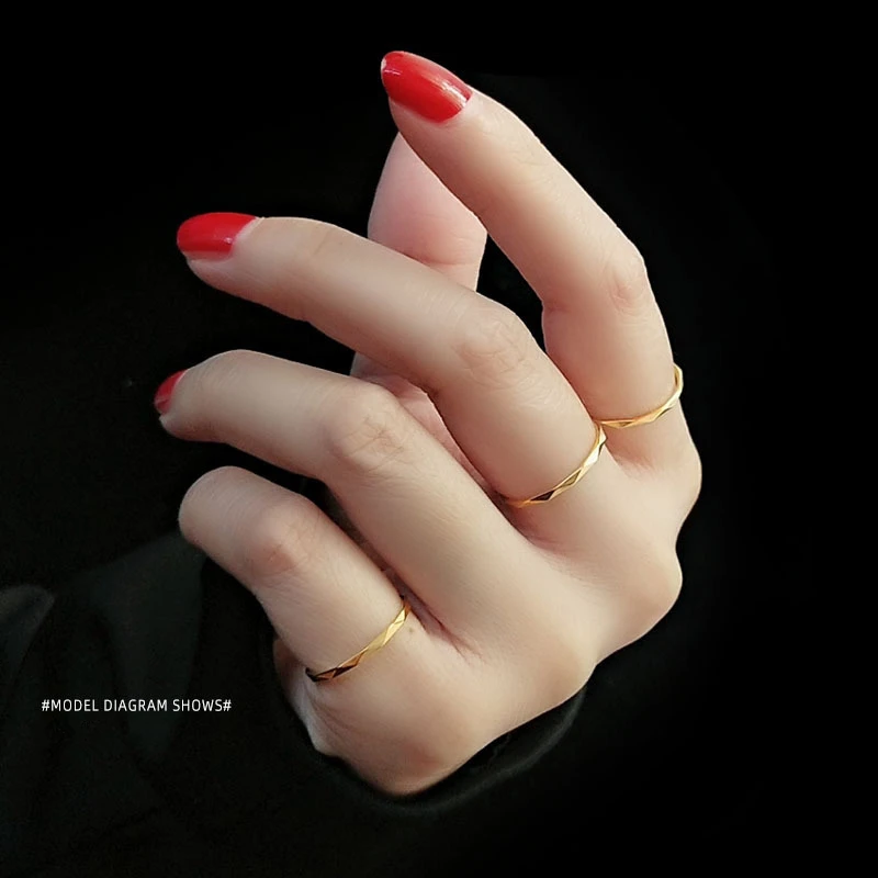 TOSOKO Stainless Steel Jewelry Thin Ring Ring Simple Fashion Ring For Women BSA100
TOSOKO Stainless Steel Jewelry Thin Ring Ring Simple Fashion Ring For Women BSA100