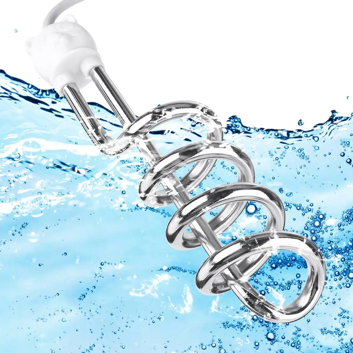 Электрический водонагреватель из нержавеющей стали, 3500 Вт, 220 В 
Электрический водонагреватель из нержавеющей стали, 3500 Вт, 220 В