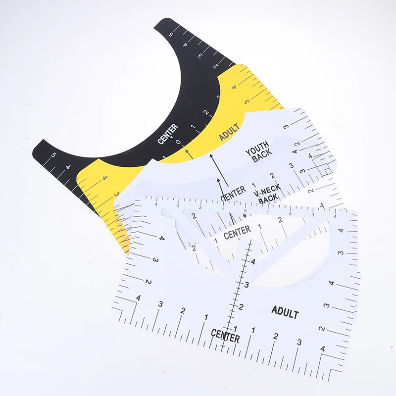 4/5/7PCS T-Shirt Alignment Ruler For Guiding T-Shirt Design Fashion Rulers
4/5/7PCS T-Shirt Alignment Ruler For Guiding T-Shirt Design Fashion Rulers