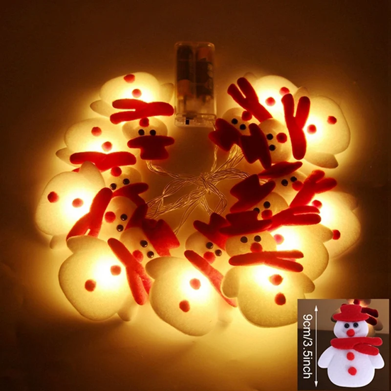 Snowman Christmas LED Garland String Lights Merry Christmas Decorations For Home 2022 Xmas Tree Ornament
Snowman Christmas LED Garland String Lights Merry Christmas Decorations For Home 2022 Xmas Tree Ornament