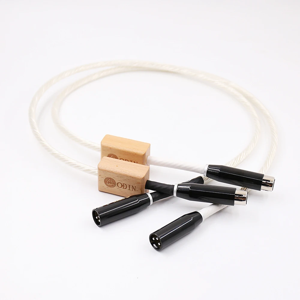 

1 пара Nordost Odin опорный аудио соединительный кабель с 6-жильным посеребренным разъемом XLR Hi-Fi аудио Балансирующий кабель