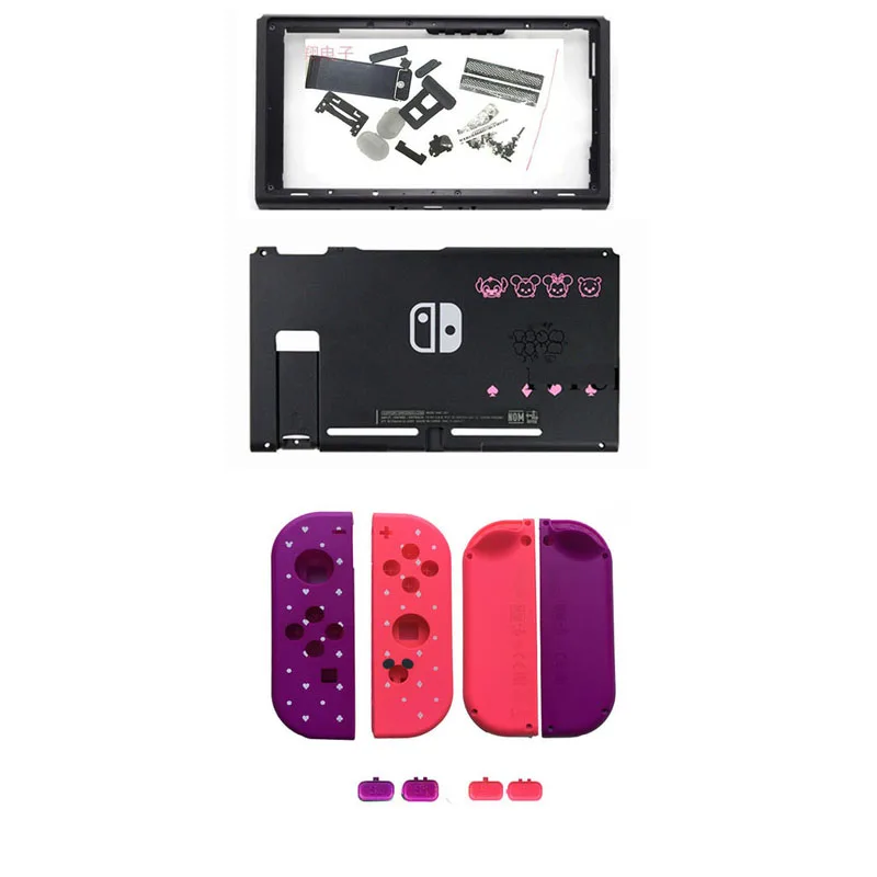 10pcs Limited Shell Case for Nintend Switch NS Gamepad Housing Shell Case Cover JoyCon Mickey Housing Shell Cover SL SR Buttons
10pcs Limited Shell Case for Nintend Switch NS Gamepad Housing Shell Case Cover JoyCon Mickey Housing Shell Cover SL SR Buttons