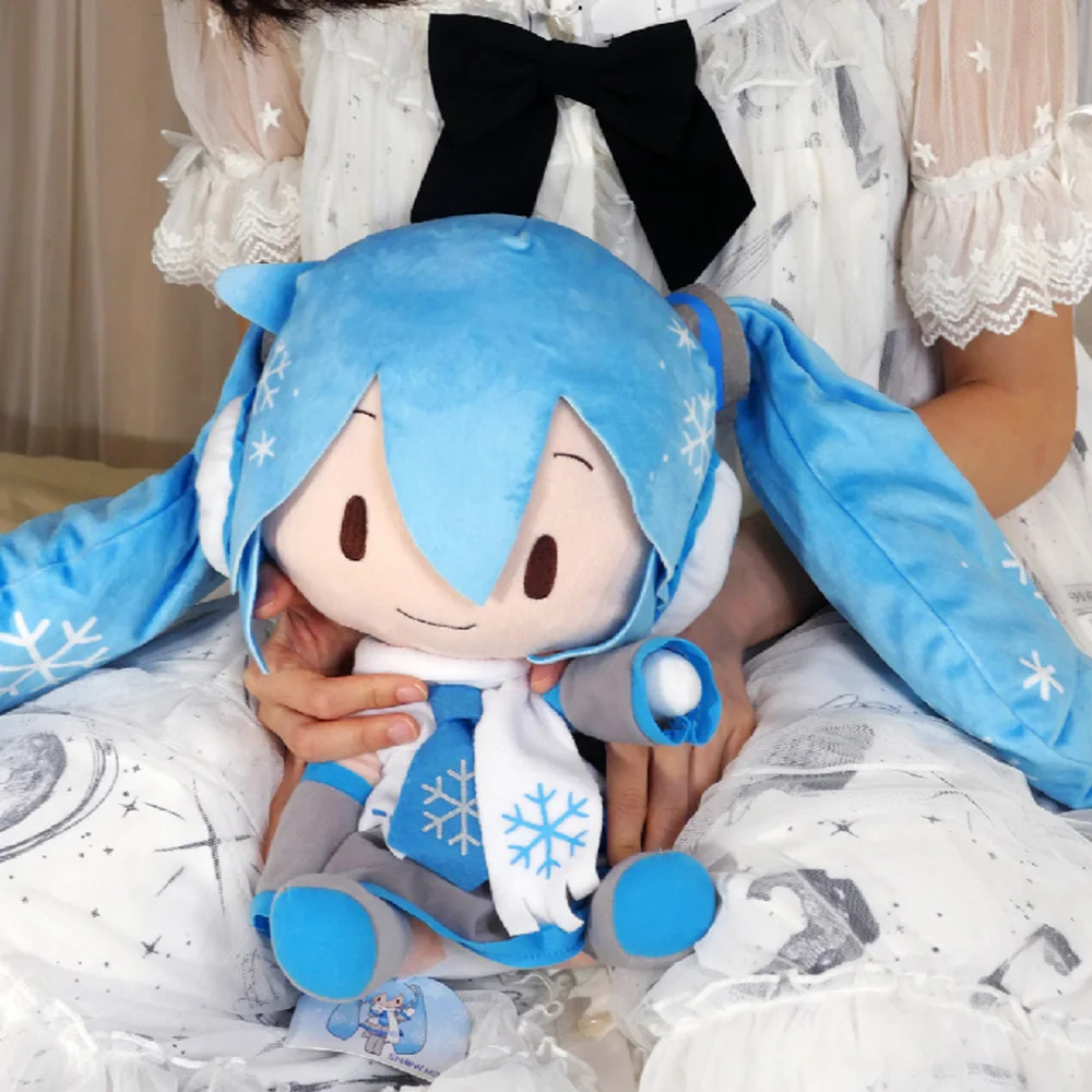 2021 Hatsune Blue Plush Toys Anime Cotton Miku Snow Stuffed Figure Japanese Animals Children Toys for Boys and Girls Periphery
2021 Hatsune Blue Plush Toys Anime Cotton Miku Snow Stuffed Figure Japanese Animals Children Toys for Boys and Girls Periphery