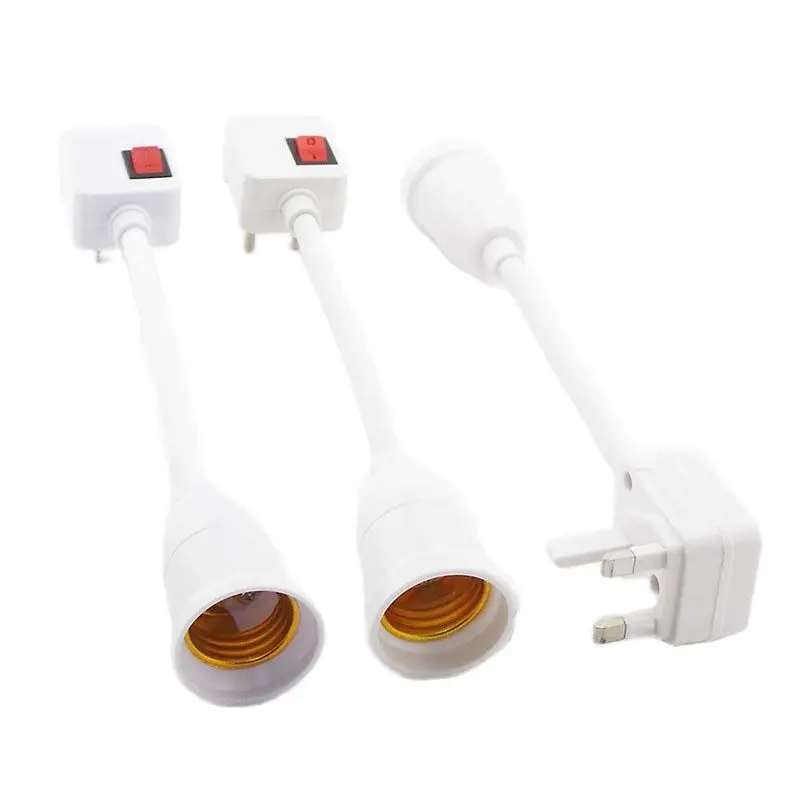 E27 Bulb Socket E27 Lamp Holder Light Socket With Switch EU US UK Plug Lamp Holder Energy Saving Lampada LED Table Lamp Led Base
E27 Bulb Socket E27 Lamp Holder Light Socket With Switch EU US UK Plug Lamp Holder Energy Saving Lampada LED Table Lamp Led Base