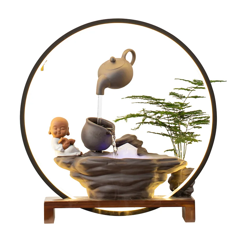 Creative ceramic hanging pot, lamp circle water device, office decoration, water humidifier, opening housewarming gift 
Creative ceramic hanging pot, lamp circle water device, office decoration, water humidifier, opening housewarming gift