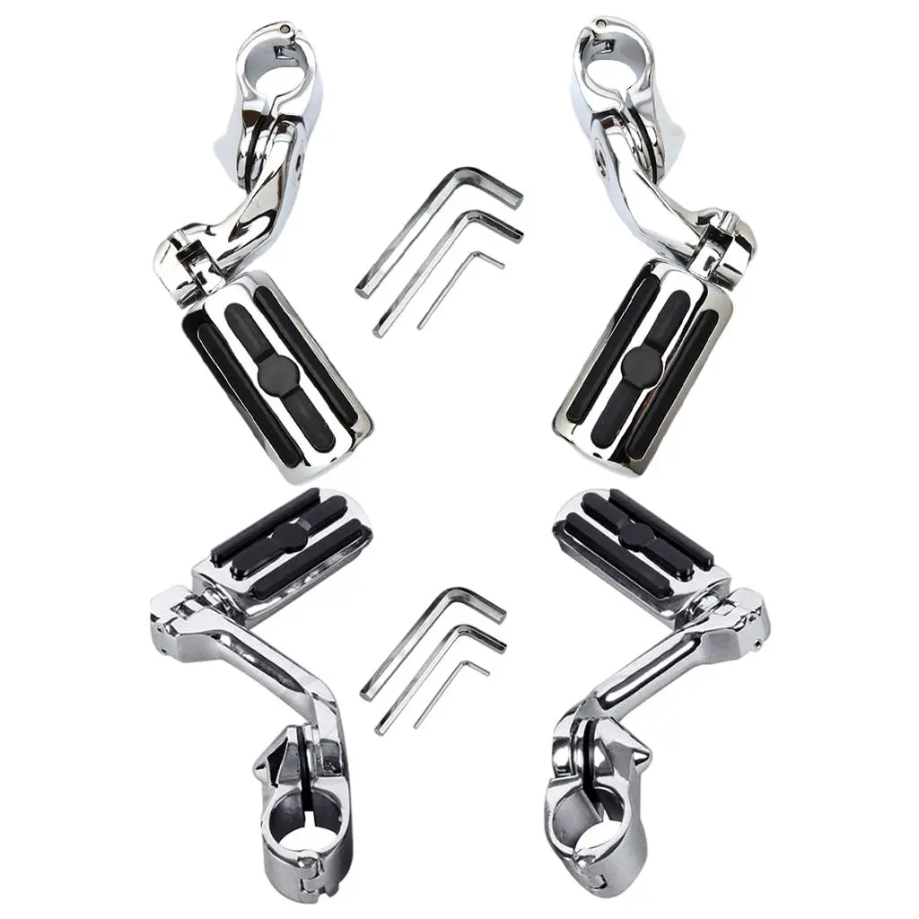 1.25" Foot Pegs Rests Pedals Universal Motorcycle Replacement Mount Engine Guard
1.25" Foot Pegs Rests Pedals Universal Motorcycle Replacement Mount Engine Guard