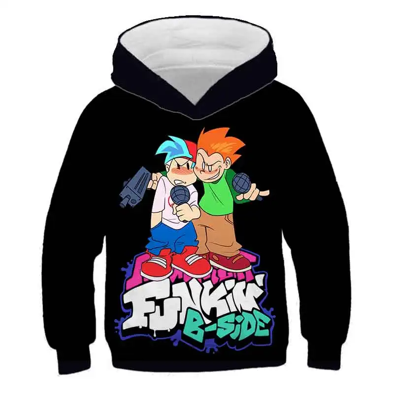 Girls Hoodie New Friday Night Funkin 3D Printed Clothes Spring Children's Video Game Oversized Letter Pullover Kids Sweatshirts
Girls Hoodie New Friday Night Funkin 3D Printed Clothes Spring Children's Video Game Oversized Letter Pullover Kids Sweatshirts