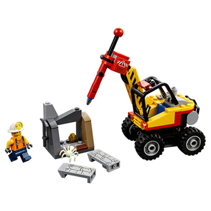 132PCS 10874 City Series Powerful Boulder Splitting Machine 60185 Children's Building Block Toy Gifts
132PCS 10874 City Series Powerful Boulder Splitting Machine 60185 Children's Building Block Toy Gifts