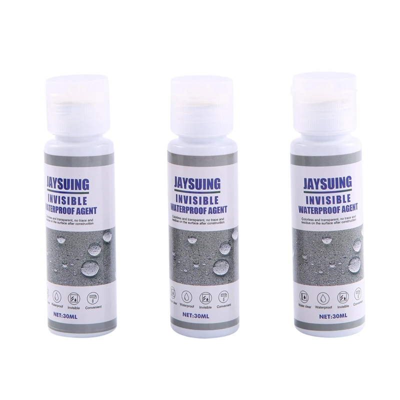 JAYSUING 3PC Sealant Coating Liquid Waterproof Strong Adhesion Leak Water Leak Repair Sealant Plug
JAYSUING 3PC Sealant Coating Liquid Waterproof Strong Adhesion Leak Water Leak Repair Sealant Plug