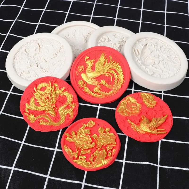 Dragon Phoenix Peony Flower Silicone Mold Resin Casting Jewelry Making Tools N58F
Dragon Phoenix Peony Flower Silicone Mold Resin Casting Jewelry Making Tools N58F
