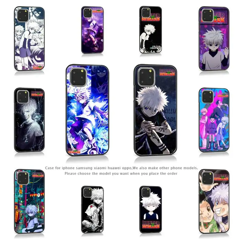 Anime Hunter X Hunter Killua Zaoldyeck Phone Case for iPhone 7 8 11 12 Pro X XS Max XR Samsung A S 10 20 50 Plus pro Cover
Anime Hunter X Hunter Killua Zaoldyeck Phone Case for iPhone 7 8 11 12 Pro X XS Max XR Samsung A S 10 20 50 Plus pro Cover