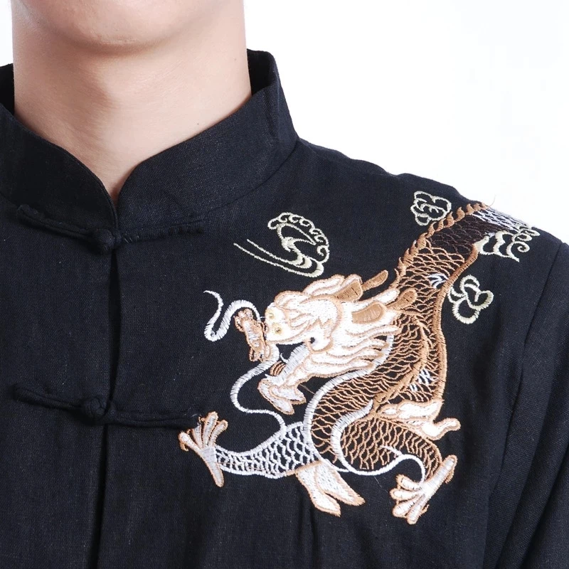 New Tang Suit Chinese Traditional Top for Men Adult Embroidery Kungfu Coat Spring Autume Outfit Full Sleeve Shirt Hanfu Man
New Tang Suit Chinese Traditional Top for Men Adult Embroidery Kungfu Coat Spring Autume Outfit Full Sleeve Shirt Hanfu Man