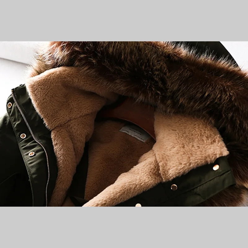2021 Big Fur Collar Cotton Down Parka For Women Long Army Green Black Down Jacket Slim Plus Size Warm Coat Female
2021 Big Fur Collar Cotton Down Parka For Women Long Army Green Black Down Jacket Slim Plus Size Warm Coat Female