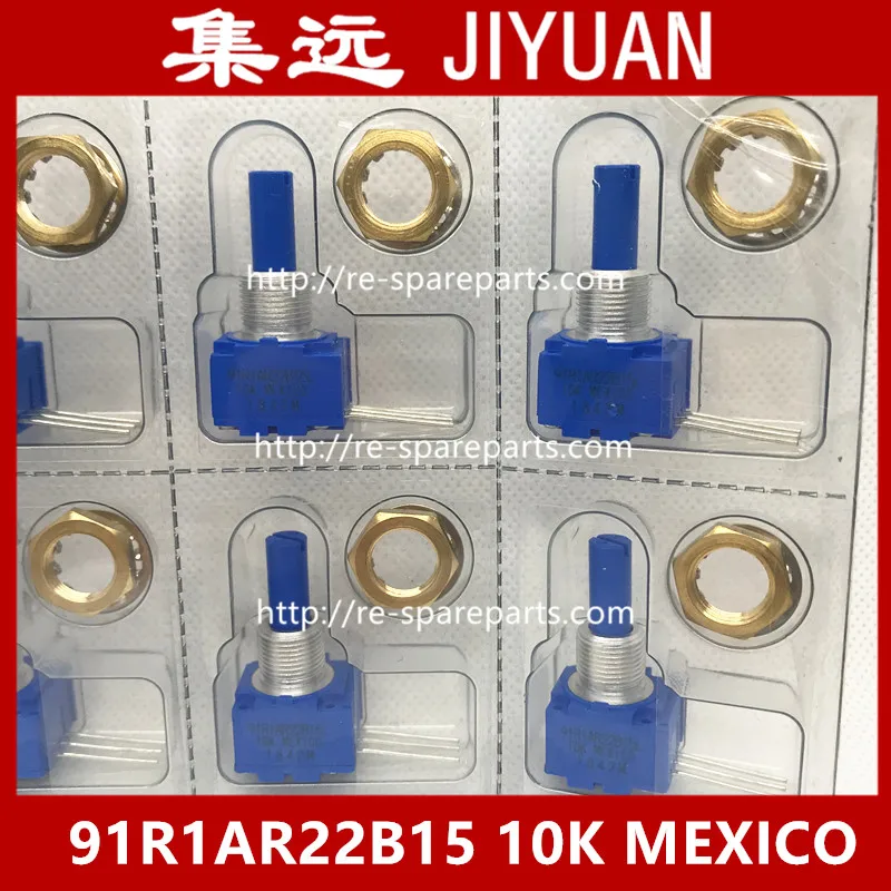NEW original 91R1AR22B15L 91R1AR22B15 10K MEXICO import sealed single linked potentiometer environmental unleaded--5pcs/lot
NEW original 91R1AR22B15L 91R1AR22B15 10K MEXICO import sealed single linked potentiometer environmental unleaded--5pcs/lot