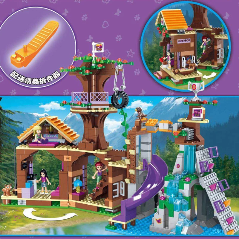 Фигурки-конструкторы Дом на дереве 41122 шт. | Игрушки и хобби