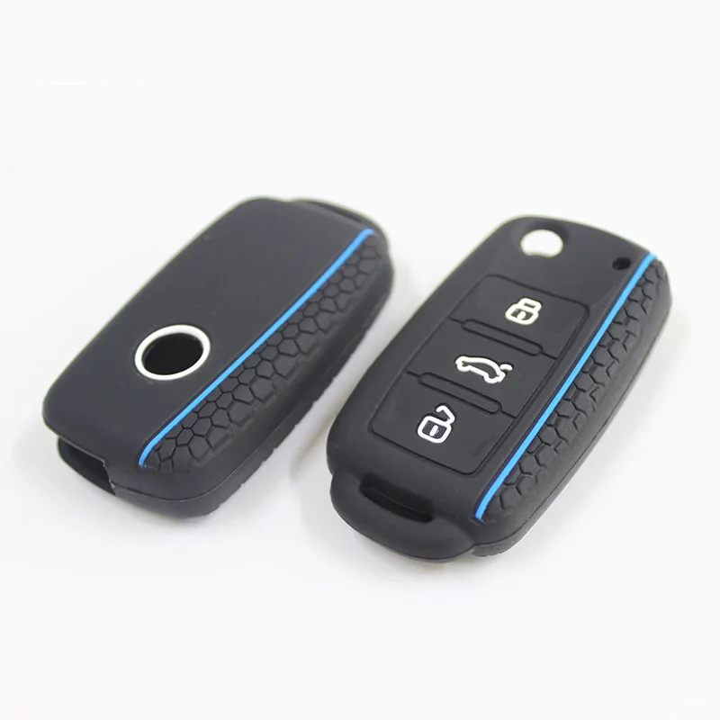 Silicone Car Key Case Cover Protective Shell For POLO Tiguan Passat B5 B6 B7 Golf EOS Scirocco Jetta MK6 Octavia Accessories
Silicone Car Key Case Cover Protective Shell For POLO Tiguan Passat B5 B6 B7 Golf EOS Scirocco Jetta MK6 Octavia Accessories