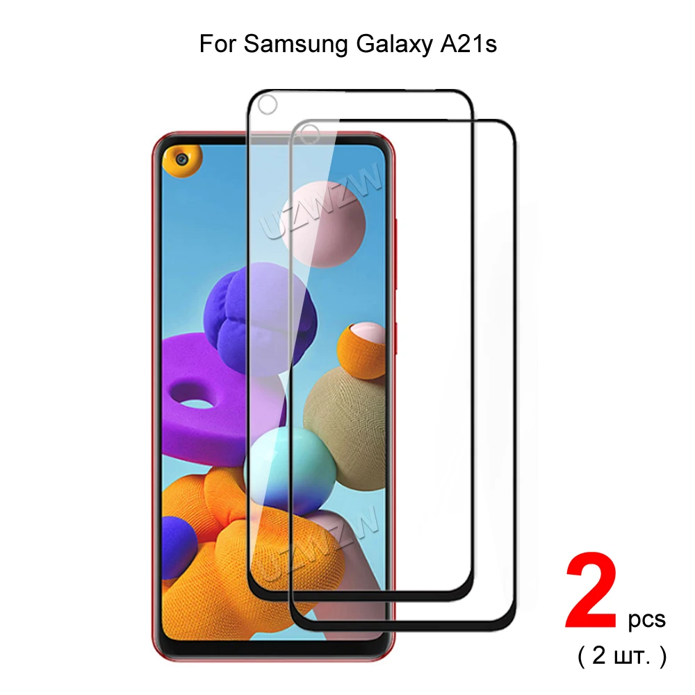 For Samsung Galaxy A21s Full Coverage Tempered Glass Phone Screen Protector Protective Guard Film 
For Samsung Galaxy A21s Full Coverage Tempered Glass Phone Screen Protector Protective Guard Film