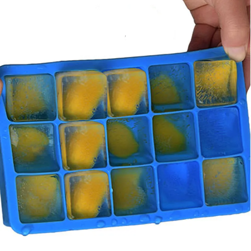 15-grid Ice Cube Mold Home Bar Pub Wine Ice Blocks Maker Silicone Non-stick Mould Tray DIY Creative Ice Cube Mold Square Shape
15-grid Ice Cube Mold Home Bar Pub Wine Ice Blocks Maker Silicone Non-stick Mould Tray DIY Creative Ice Cube Mold Square Shape