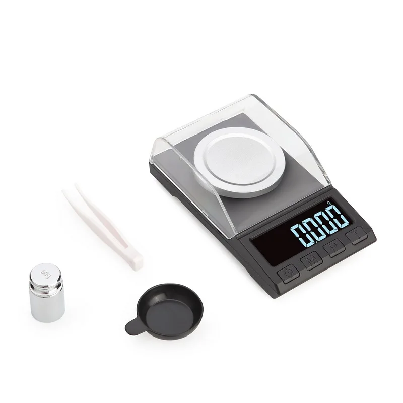 0.001g Precision 100g/50g/20g Accurate Digital Jewelry Scale Lab Weight Scale Portable Mini Electronic Balance Milligram Scale
0.001g Precision 100g/50g/20g Accurate Digital Jewelry Scale Lab Weight Scale Portable Mini Electronic Balance Milligram Scale