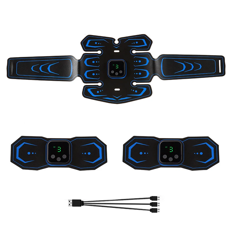 

Смарт-EMS стимулятор мышц живота тренер с возможностью зарядки по USB пояс массажер для похудения тела ABS брюшной массаж дропшипинг