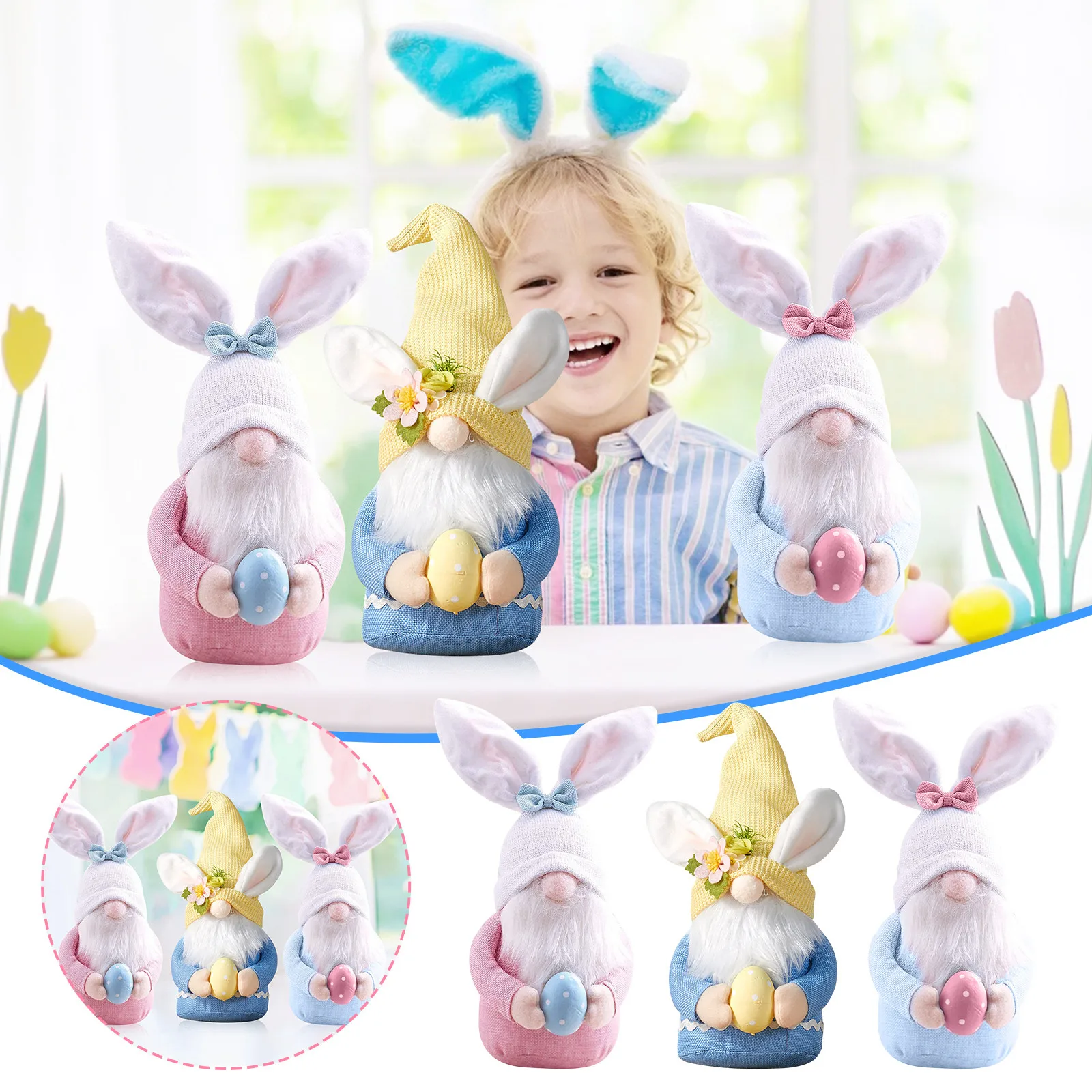 Easter Day Decorations Bedroom Living Room Desktop Decoration Standing Post Home Decor Ornament Party Festival Gift 2021
Easter Day Decorations Bedroom Living Room Desktop Decoration Standing Post Home Decor Ornament Party Festival Gift 2021