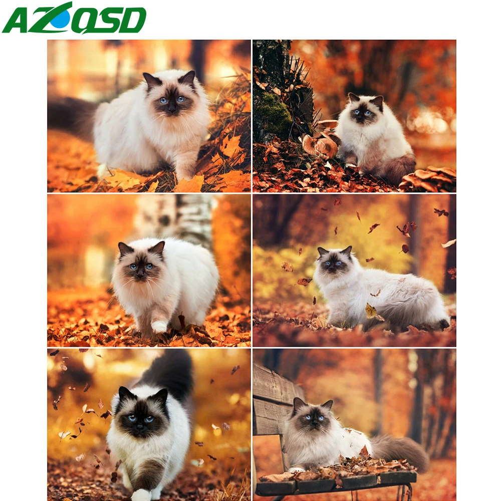 Алмазная живопись AZQSD, осенняя мозаика в виде кошки, картина стразы, вышивка, подарок, алмазная вышивка, распродажа, животное, украшение для д...
Алмазная живопись AZQSD, осенняя мозаика в виде кошки, картина стразы, вышивка, подарок, алмазная вышивка, распродажа, животное, украшение для д...