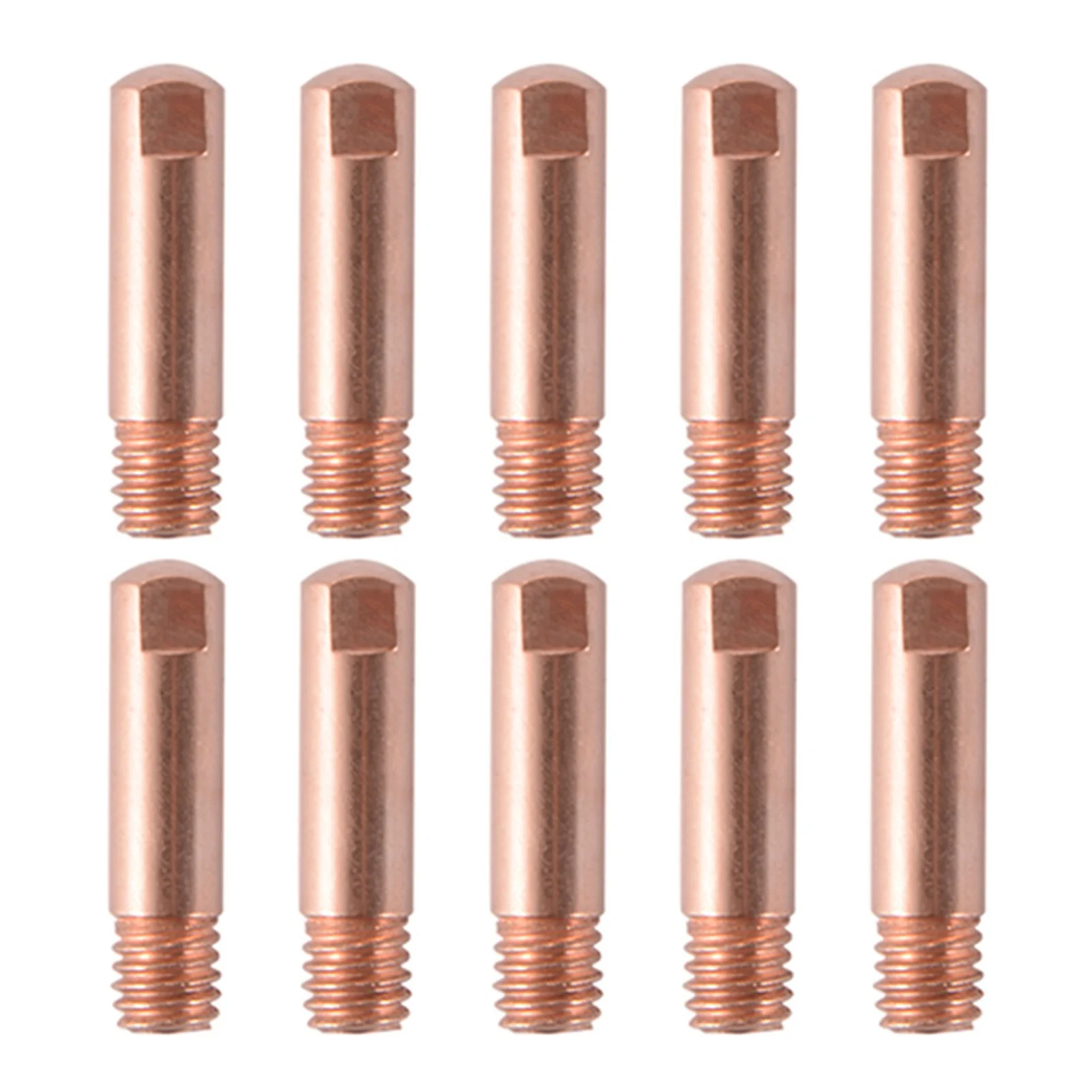 10 Pcs High Quality MB-15AK Mig/Mag 0.8/1.0/1.2mm Welding Torch Contact Tips Thread Gas Nozzle Conductive Soldering Accessories
10 Pcs High Quality MB-15AK Mig/Mag 0.8/1.0/1.2mm Welding Torch Contact Tips Thread Gas Nozzle Conductive Soldering Accessories
