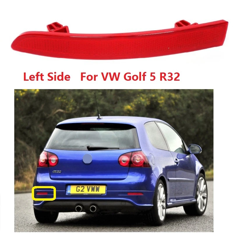 Для VW Golf V 5 MK5 R32 2005 2006 2007 2008 2009 Автомобильный Стайлинг задний бампер угловой