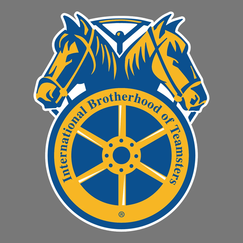 Teamsters Vinyl Sticker Car Truck Window Decal Different Sizes Laptop Cover Scratches Decoration Waterproof Sticker PVC13x11cm
Teamsters Vinyl Sticker Car Truck Window Decal Different Sizes Laptop Cover Scratches Decoration Waterproof Sticker PVC13x11cm