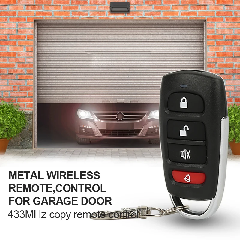 New 433mhz Universal Car Remote Control Key Smart Electric Garage Door Replacement Cloning Cloner Copy Remote QBMY
New 433mhz Universal Car Remote Control Key Smart Electric Garage Door Replacement Cloning Cloner Copy Remote QBMY