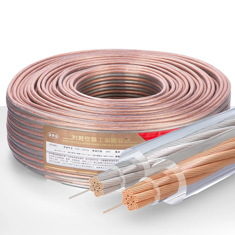 Digizulu HIFI Speaker Cable DIY OFC Copper Audio Wire for Banana Lead for Car Audio Amplifier Microphone Home Theater KTV Cinema
Digizulu HIFI Speaker Cable DIY OFC Copper Audio Wire for Banana Lead for Car Audio Amplifier Microphone Home Theater KTV Cinema