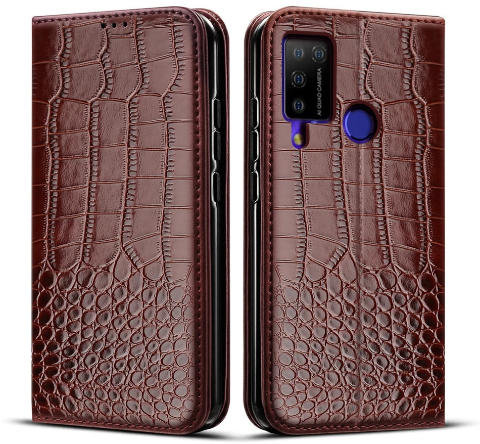 Чехол-книжка для Doogee N20 Pro кожаный роскошный | Мобильные телефоны и аксессуары