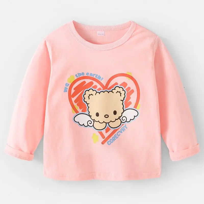 100% Cotton 2021 Autumn Childrens Long-sleeved Printed Pullover Girls Top Middle Small Children Loose Pullover Bottoming Shirt
100% Cotton 2021 Autumn Childrens Long-sleeved Printed Pullover Girls Top Middle Small Children Loose Pullover Bottoming Shirt