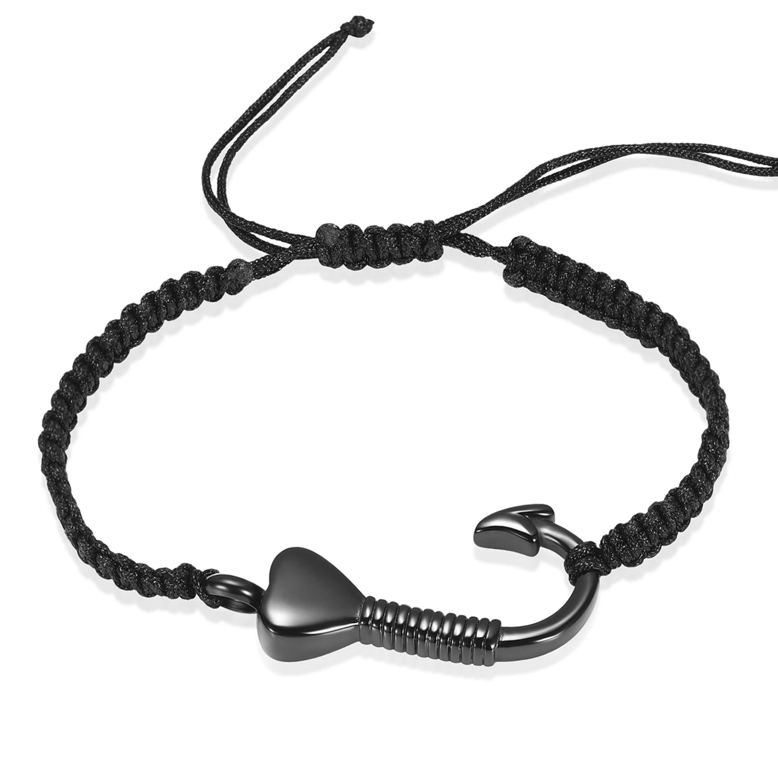 Imrsanl Fish Hook Cremation Jewelry Bracelet for Ashes Stainless Steel Braided Rope Wristband Urn Bangles for Ashes Keepsake Men
Imrsanl Fish Hook Cremation Jewelry Bracelet for Ashes Stainless Steel Braided Rope Wristband Urn Bangles for Ashes Keepsake Men