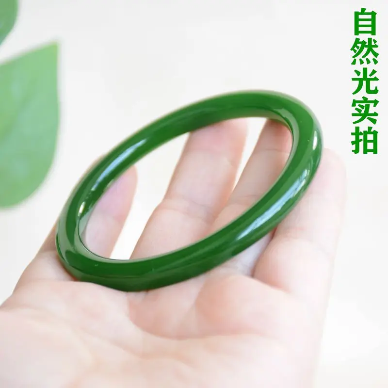 Natural Jade Bangle Women Fashion Jewellery Green Jade Bracelet Temperament Jewelry Accessories Woman Fine Bangles
Natural Jade Bangle Women Fashion Jewellery Green Jade Bracelet Temperament Jewelry Accessories Woman Fine Bangles