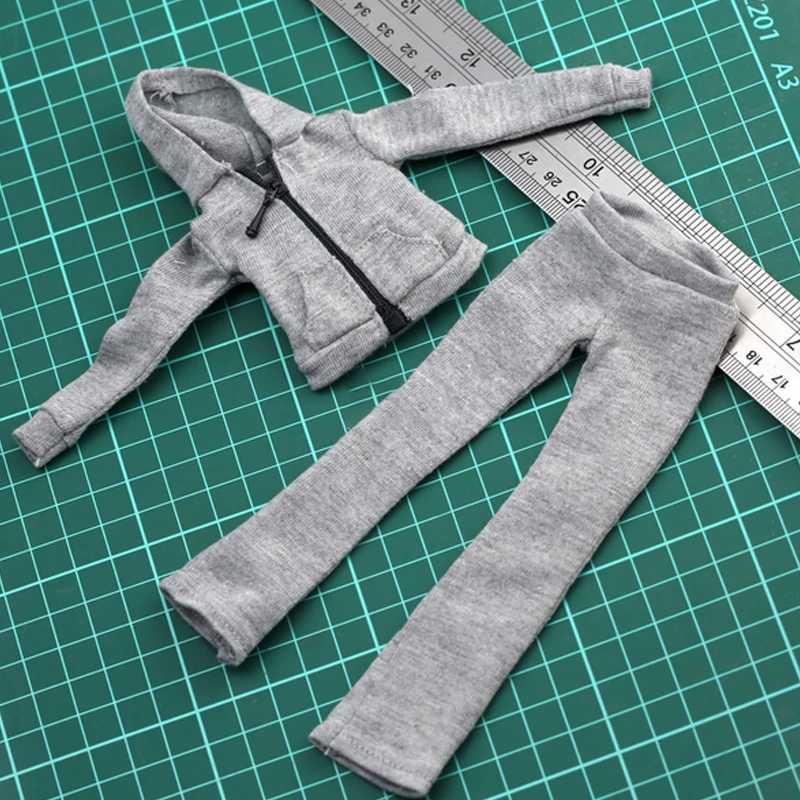 1/6 Scale Action Figure Accessory Clothes Set Gray Outfit Jacket Coat + Trousers Pants Sportswear Suit For 12"Body Figure Doll
1/6 Scale Action Figure Accessory Clothes Set Gray Outfit Jacket Coat + Trousers Pants Sportswear Suit For 12"Body Figure Doll