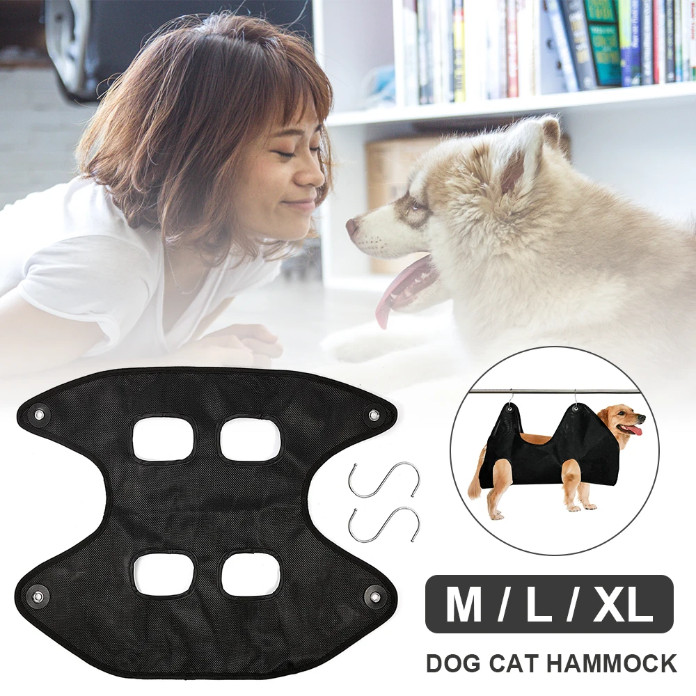 Pet Grooming Hammock Helper Cat Dog Restraint Bags Breathable Hanging Grooming Harness Bag for Bathing Washing Trimming Nail
Pet Grooming Hammock Helper Cat Dog Restraint Bags Breathable Hanging Grooming Harness Bag for Bathing Washing Trimming Nail