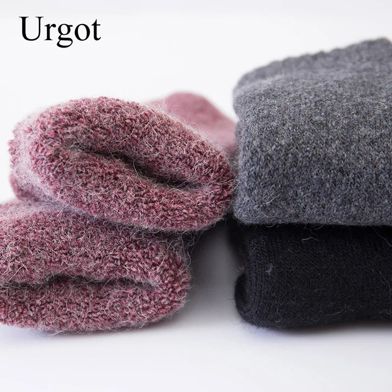 Urgot 5 Pairs Women's Wool Socks Winter Warm Soft Fleece Thick Socks Ladies Girls Breathable Woolen Female Quality Socks Meias
Urgot 5 Pairs Women's Wool Socks Winter Warm Soft Fleece Thick Socks Ladies Girls Breathable Woolen Female Quality Socks Meias