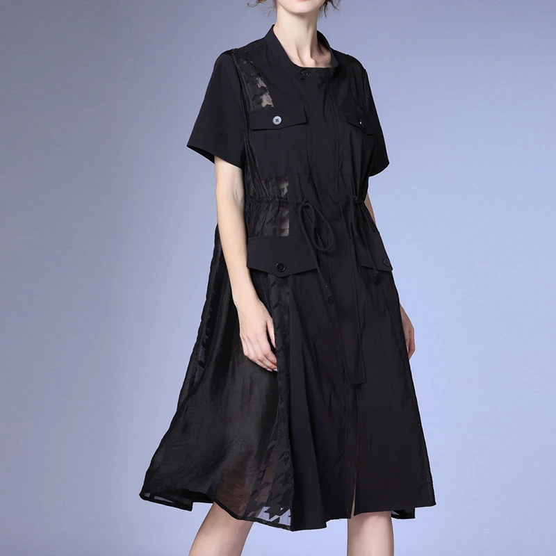 XITAO Solid Draw String Dress Women Korea 2021 Summer New Personality Fashion Loose Square Collar Short Sleeve Dres CLL1330
XITAO Solid Draw String Dress Women Korea 2021 Summer New Personality Fashion Loose Square Collar Short Sleeve Dres CLL1330