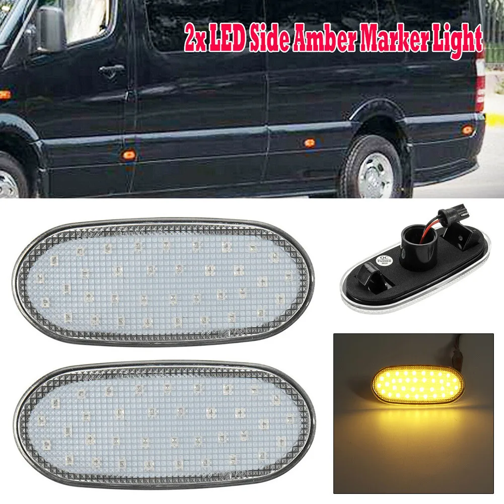 2X Side Indicator Turn Signal Lamp For Sprinter W906 2006-2013 Crafter 2006-2015 Car Lights Signal Lamp Light Bulbs
2X Side Indicator Turn Signal Lamp For Sprinter W906 2006-2013 Crafter 2006-2015 Car Lights Signal Lamp Light Bulbs