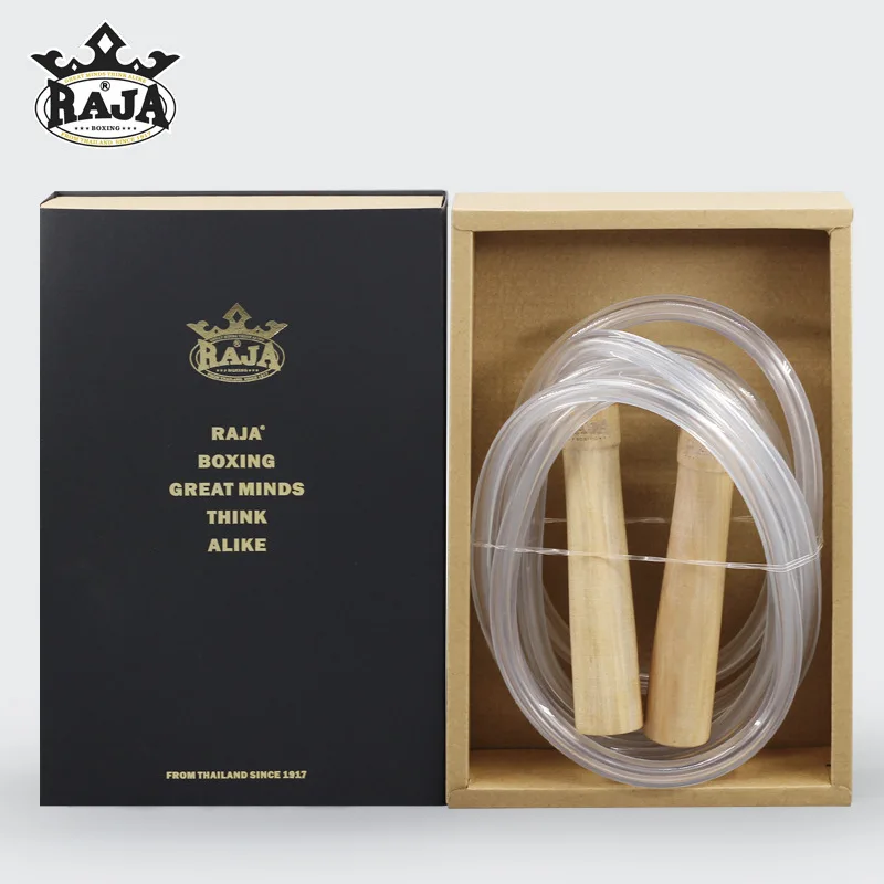 RAJA BRAND 400 gram 10mm diameter thick wood handle HEAVY PVC tube10mm diameter boxing boxer jump skip rope
RAJA BRAND 400 gram 10mm diameter thick wood handle HEAVY PVC tube10mm diameter boxing boxer jump skip rope