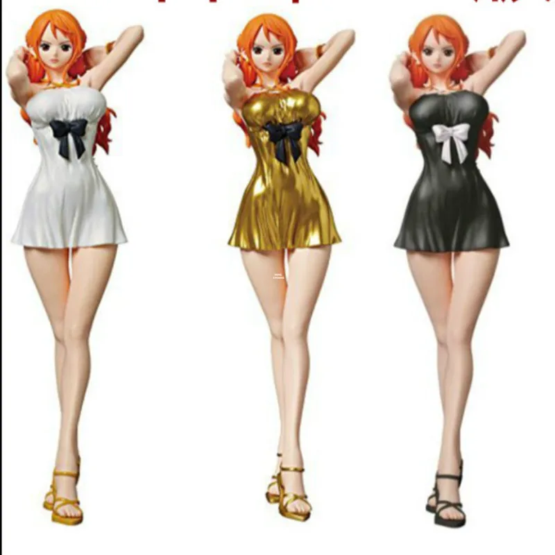 10" Anime Sexy Figures One Piece Formal Dress Nami Thief Cat Golden Cat Sticker Original Version PVC Action Figure Toy 25CM X782
10" Anime Sexy Figures One Piece Formal Dress Nami Thief Cat Golden Cat Sticker Original Version PVC Action Figure Toy 25CM X782