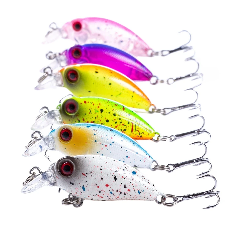 Artificial Bait Mini Crankbait 4cm 2.5G Chubby Spinner Artificial Hard Bait Wobblers Minnow Fishing Lures
Artificial Bait Mini Crankbait 4cm 2.5G Chubby Spinner Artificial Hard Bait Wobblers Minnow Fishing Lures